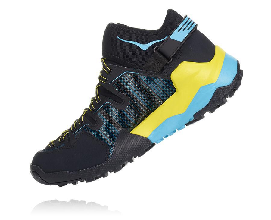 Hoka One One Arkali Trailskor Herr - Svarta/Blå - SCRZN-1048